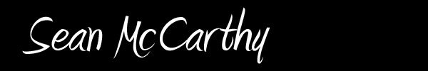 Sean McCarthy Official Website